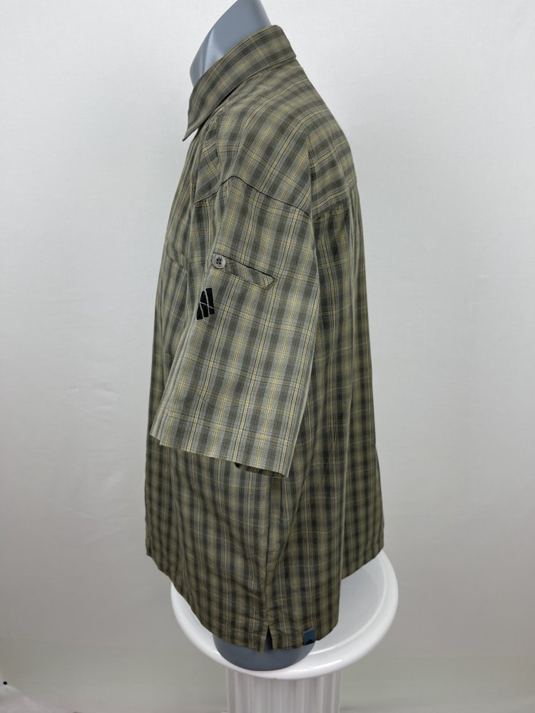 Kariertes Herrenhemd Adidas - Größe L