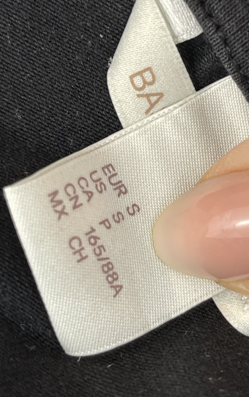 schwarzes T-Shirt von H&M - Größe 36