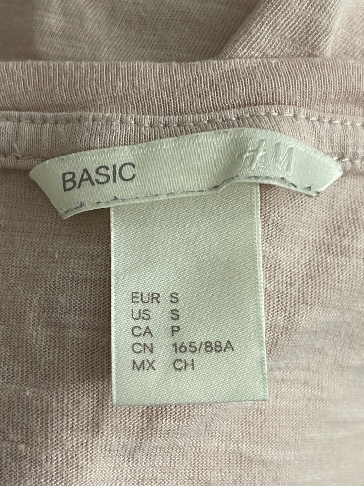 H&M Basic Shirt - Größe 36