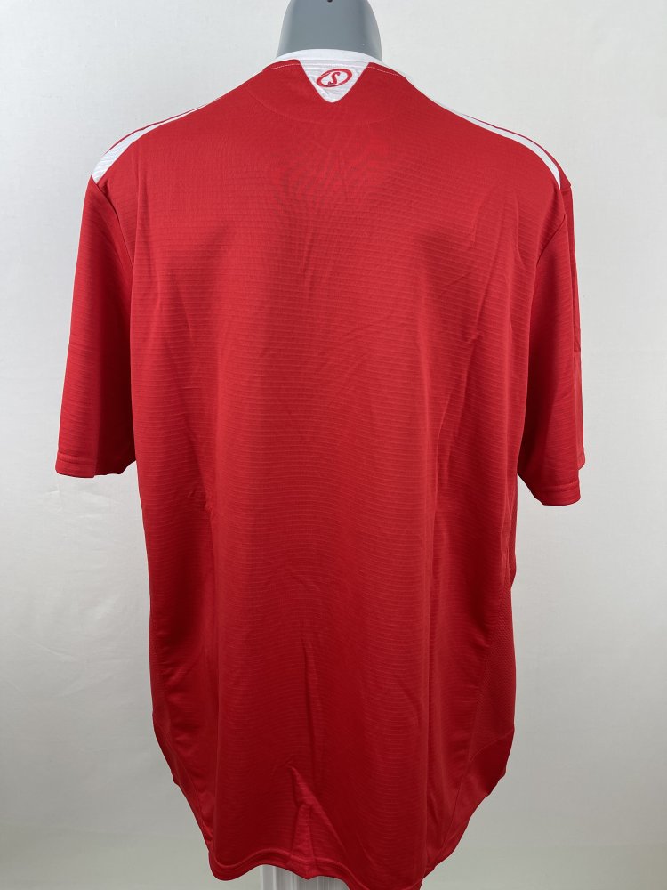 Rotes Spalding Trikot Größe XL
