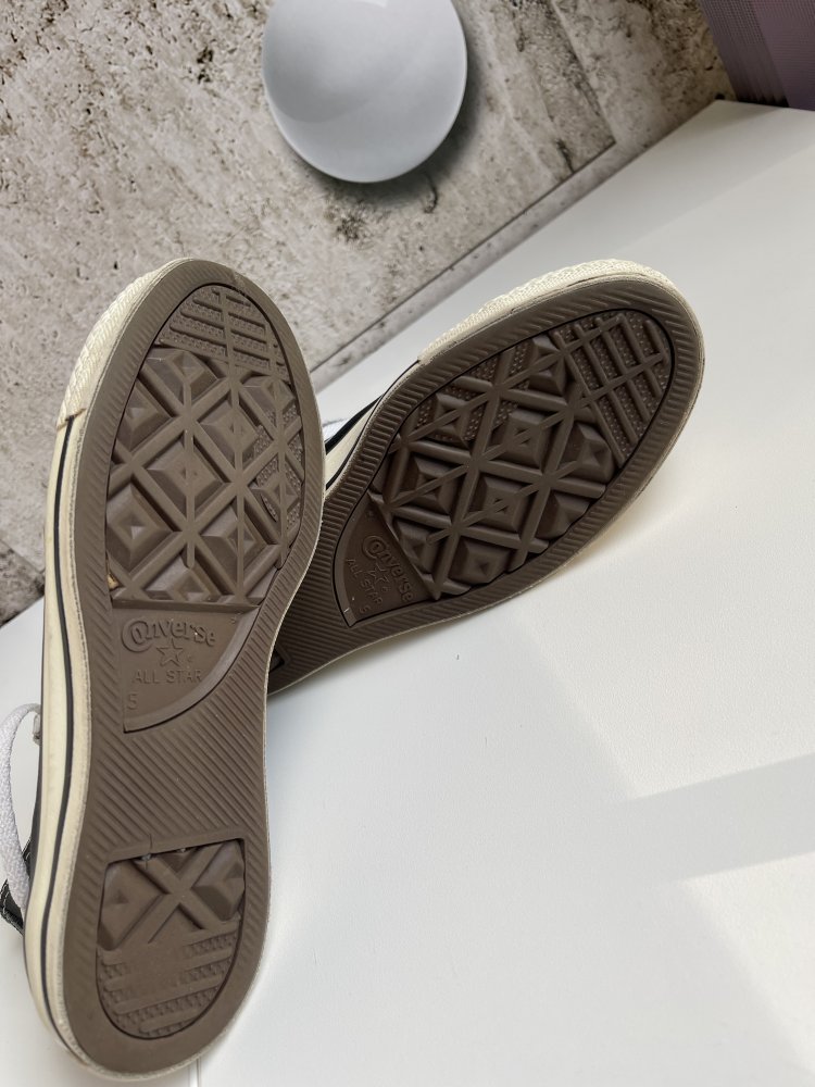 Schwarze CONVERSE ALL STAR - Sneaker - Größe 37.5