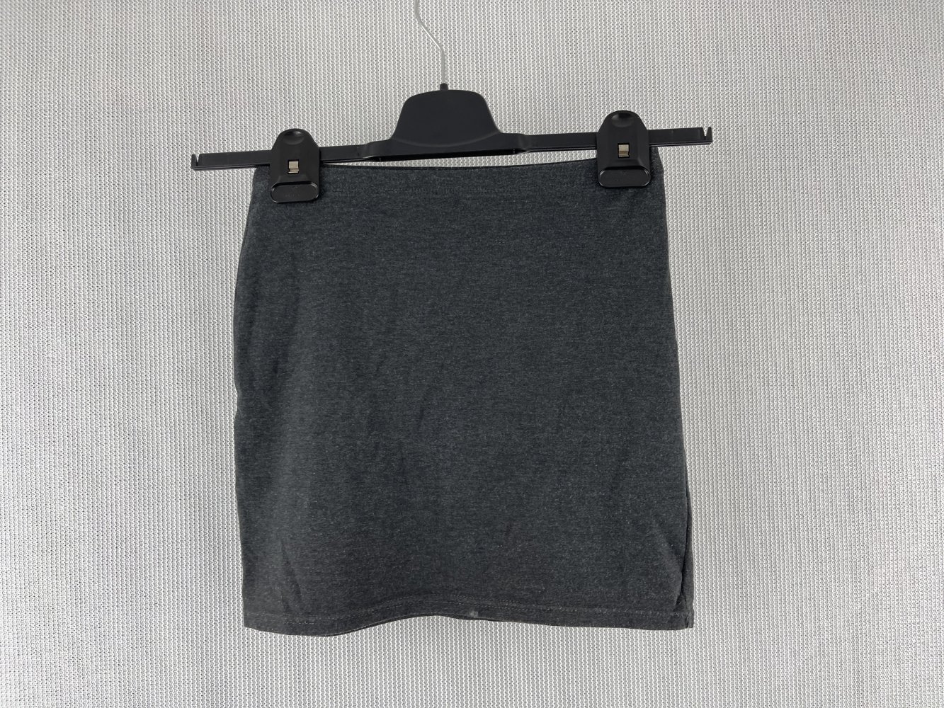 Grauer H&M Minirock - Größe XS