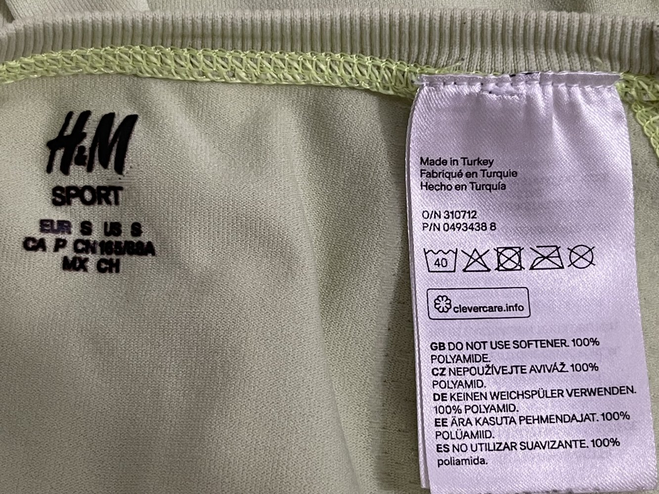 H&M Sport Shirt - Größe 36