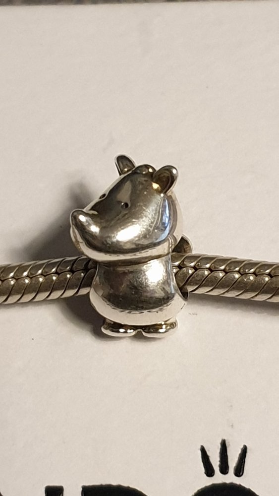 Pandora Rino das Nashorn, retired, Charm, Tier, Natur, original, I care, NEUWERTIG