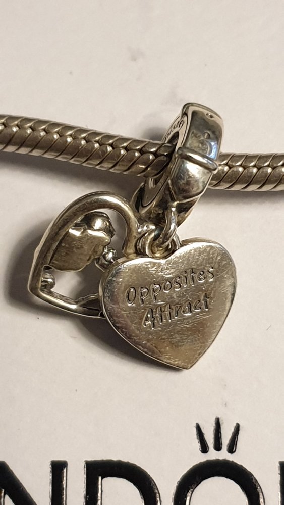 Pandora x Disney Susi und Strolch, Lady and the Tramp, original, Zustand SEHR GUT, Charm Dangle