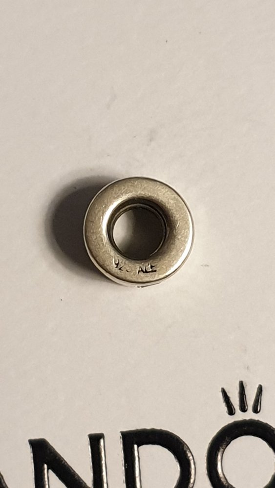 Pandora Silber mit klaren Zirkonia-Steinen, retired, Charm, original, guter Zustand