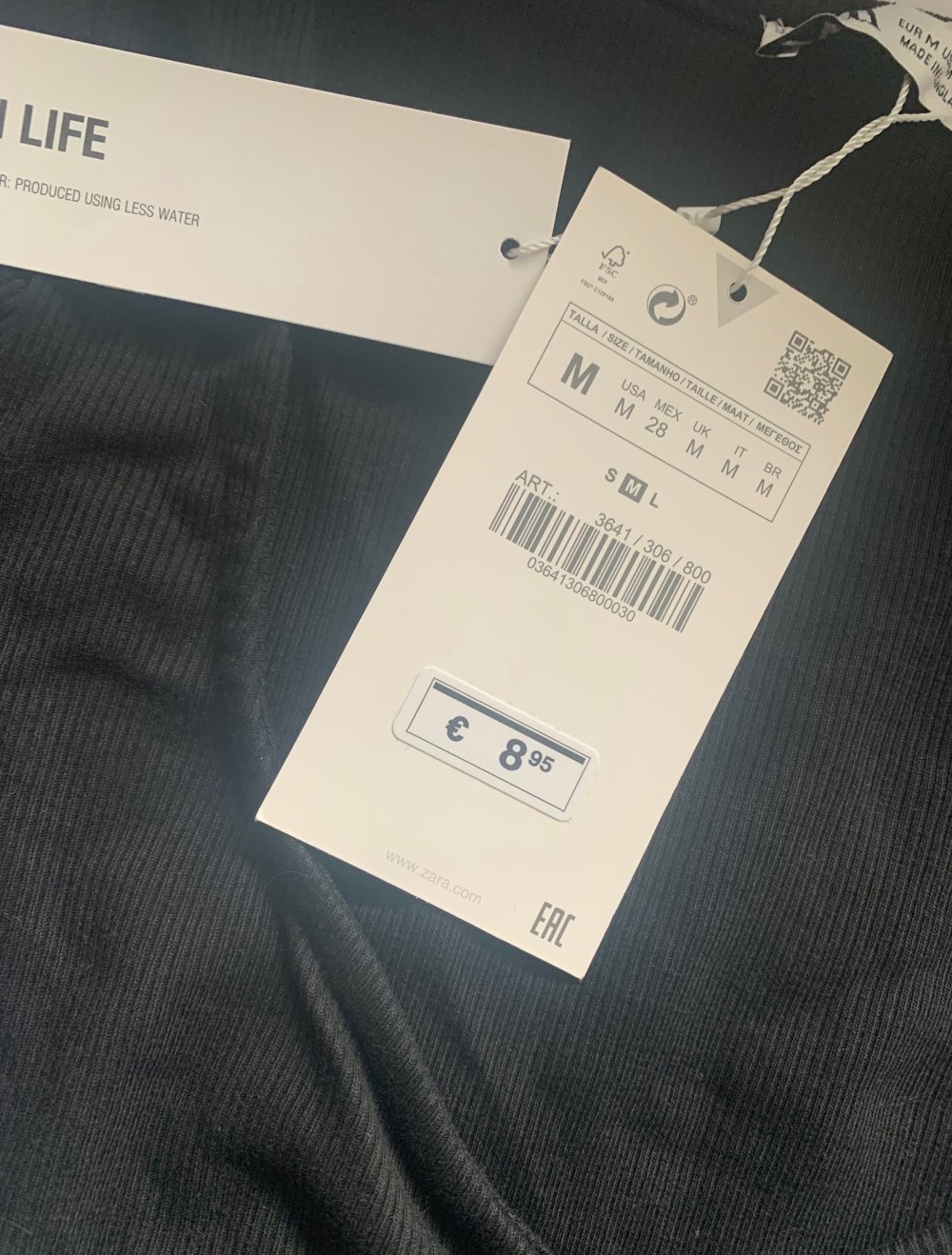 Crop Top mit Raffung