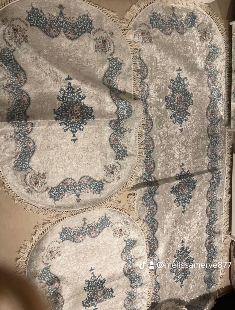 3 Läufer 1 Teppiche sett