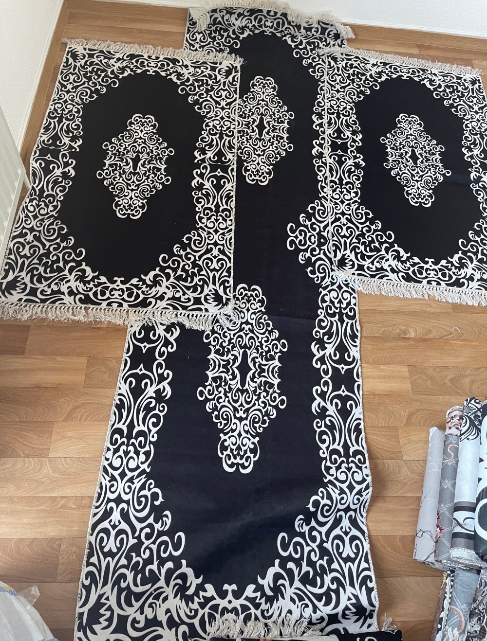 3 Läufer 1 Teppiche sett