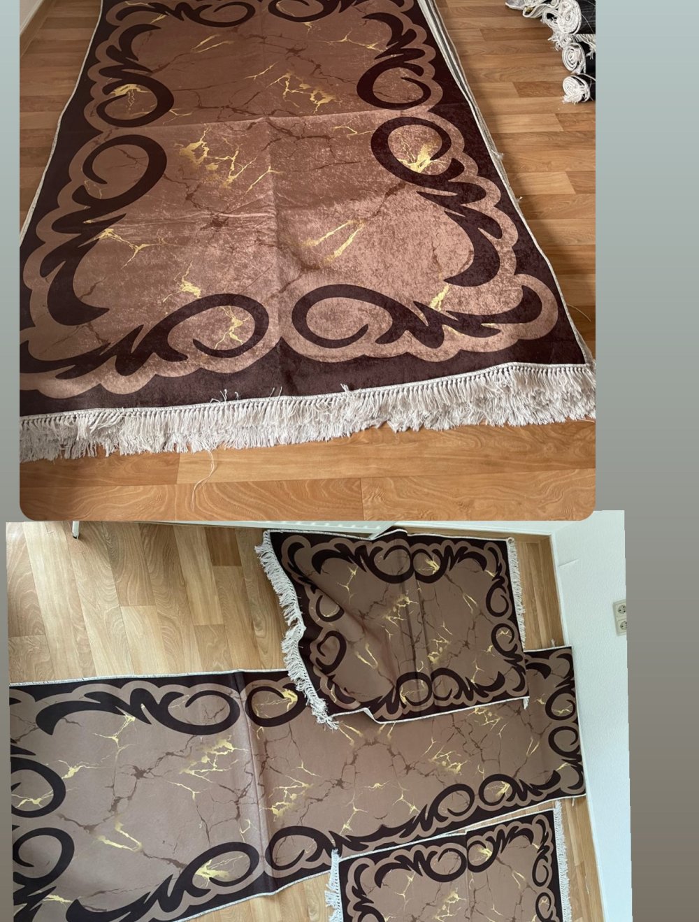 3 Läufer 1 Teppiche sett