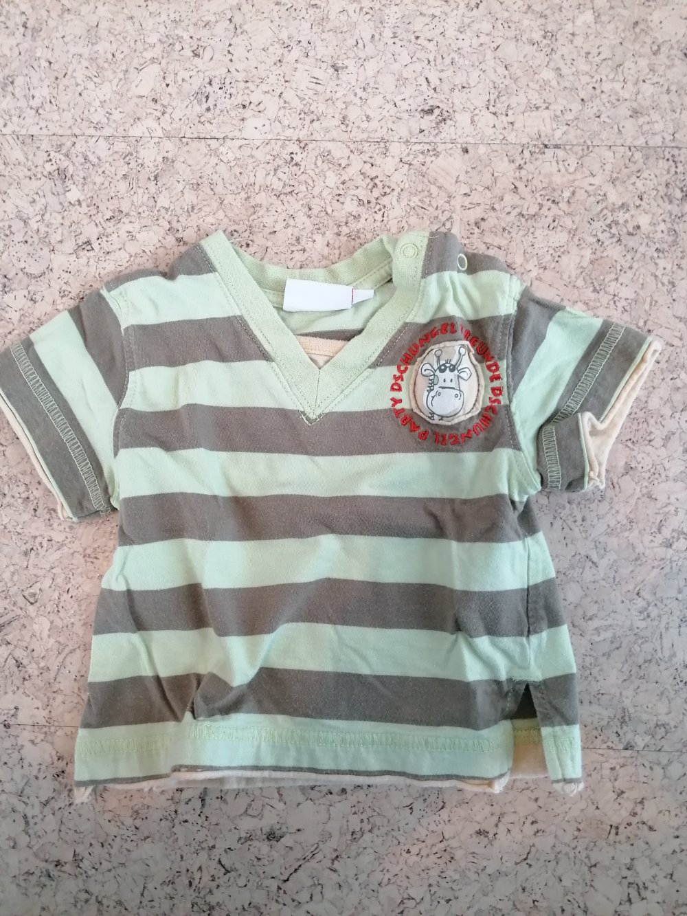 T-Shirt, Gr. 62, Safari-Look