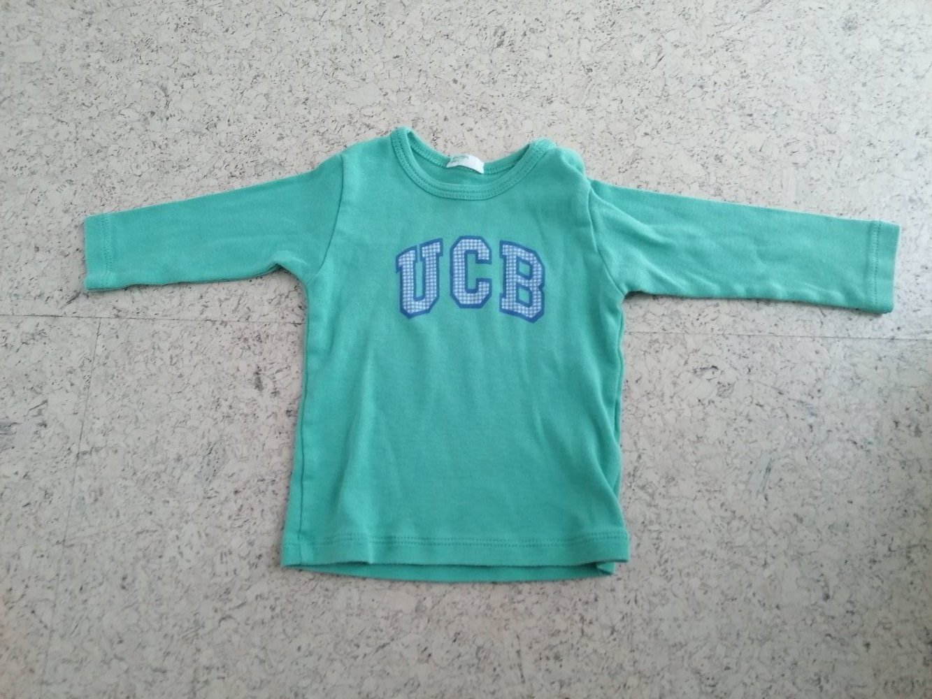 Langarmshirt, Gr. 56/62, Basic, Benetton