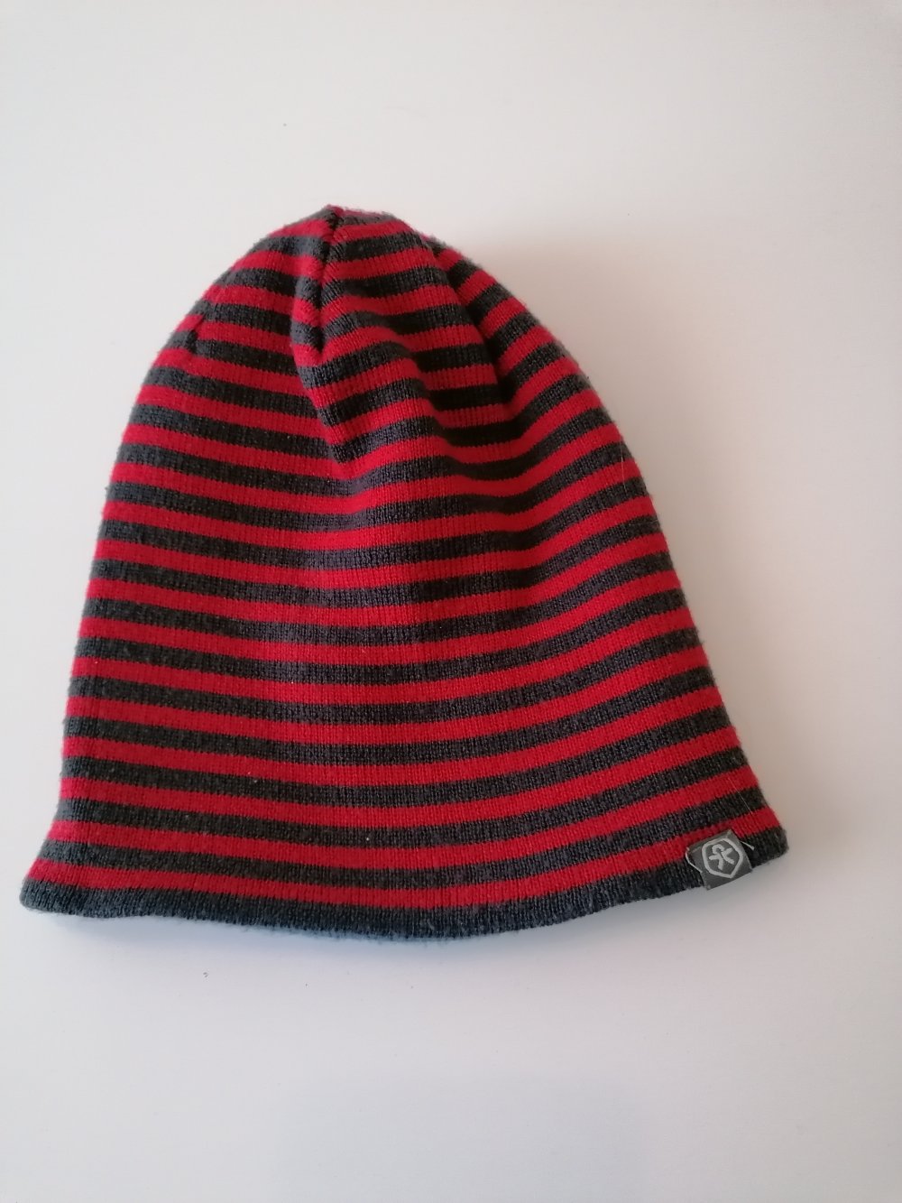 Strickmütze, Wendemütze, Streifen, blau, Color Kids, Gr. 50