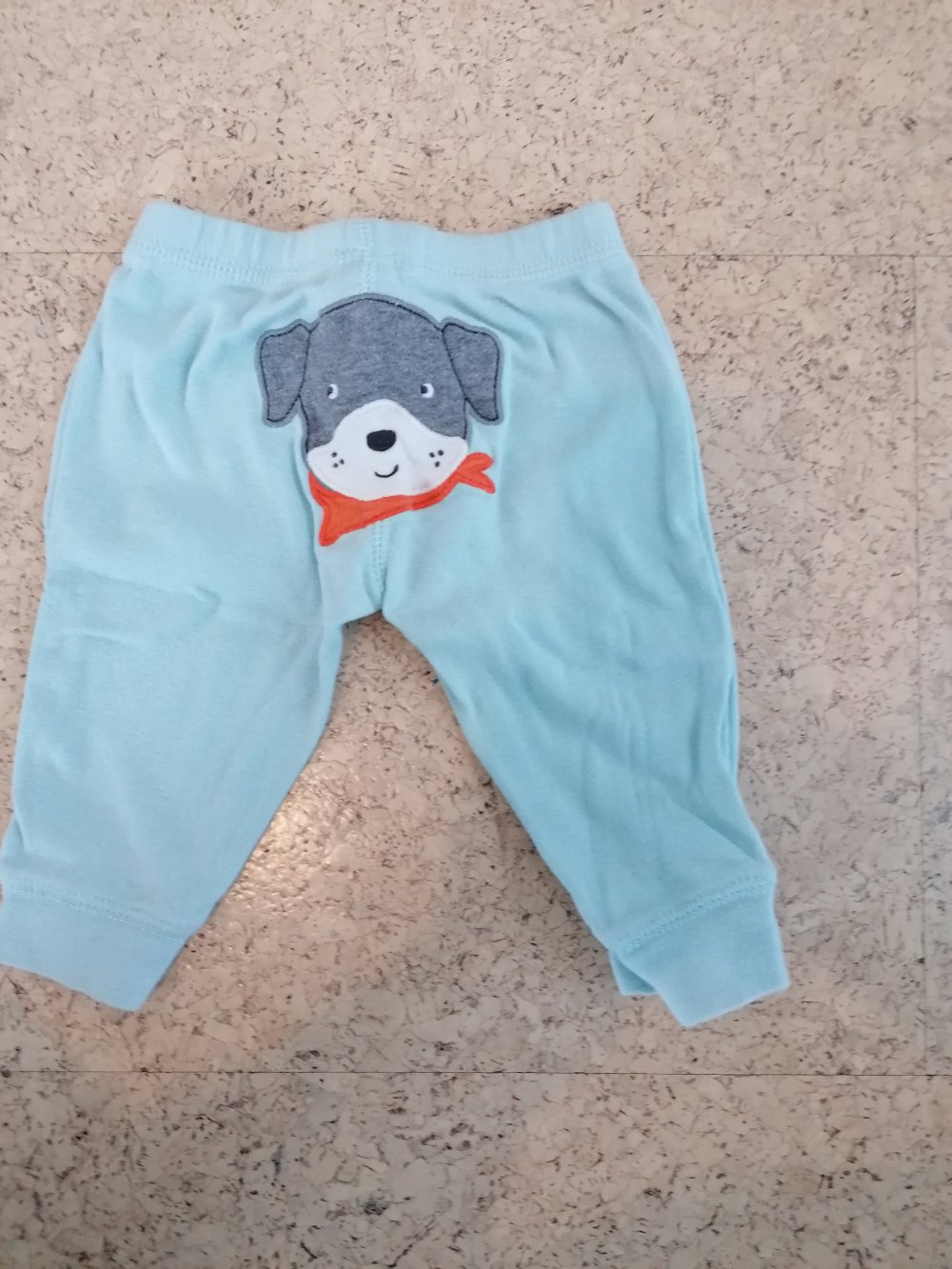 Hose, Gr. 62, mit Hund am Hintern, Carters