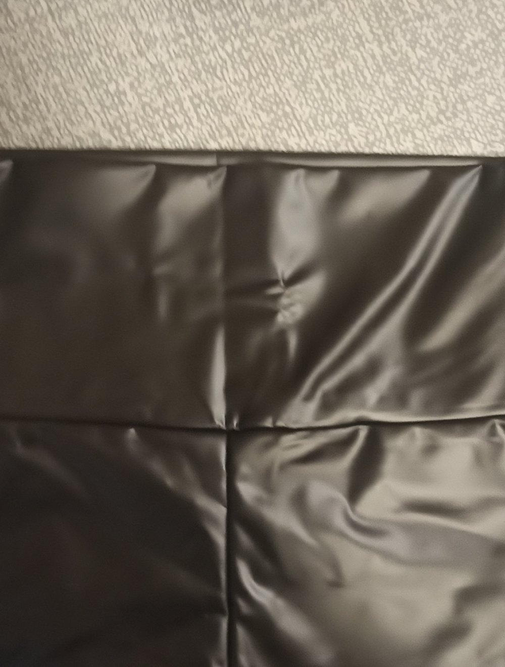 Leder Imitat Leggings mit hohe Taille