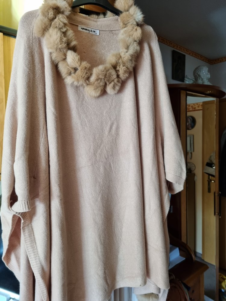Poncho mega schön