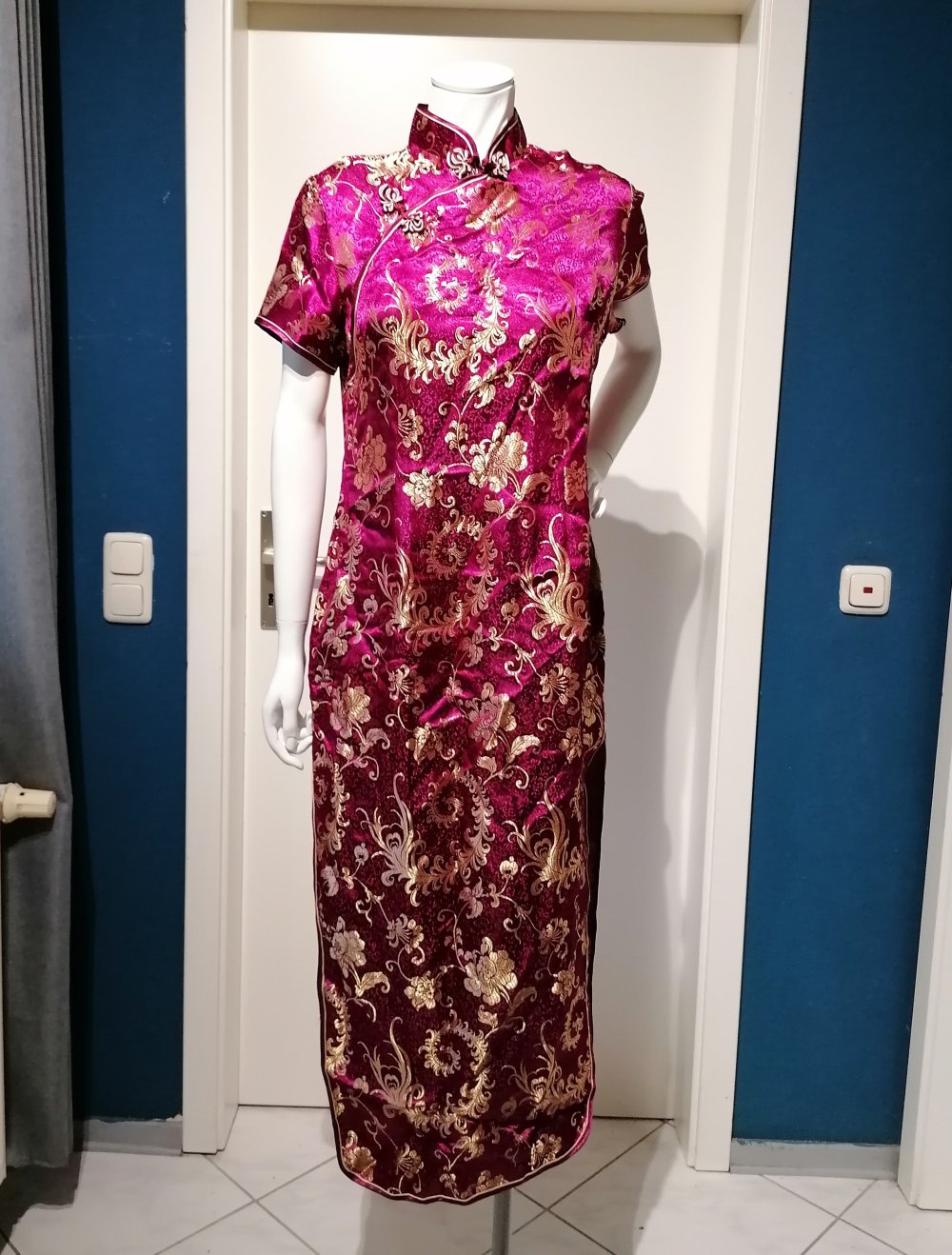 Cheongsam Kleid, Gr. XL