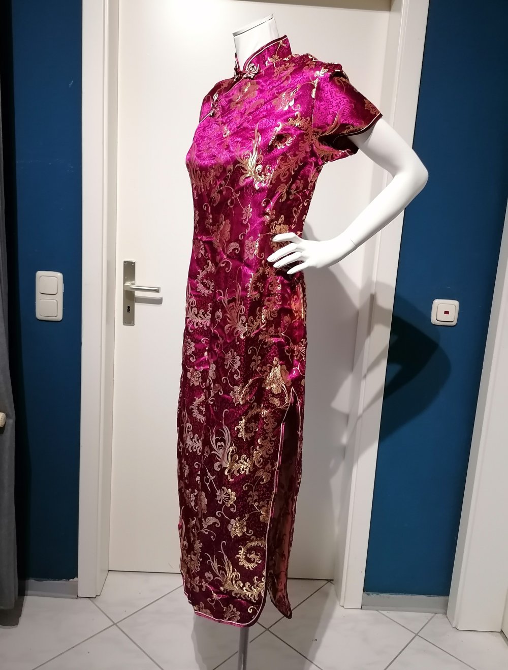 Cheongsam Kleid, Gr. XL