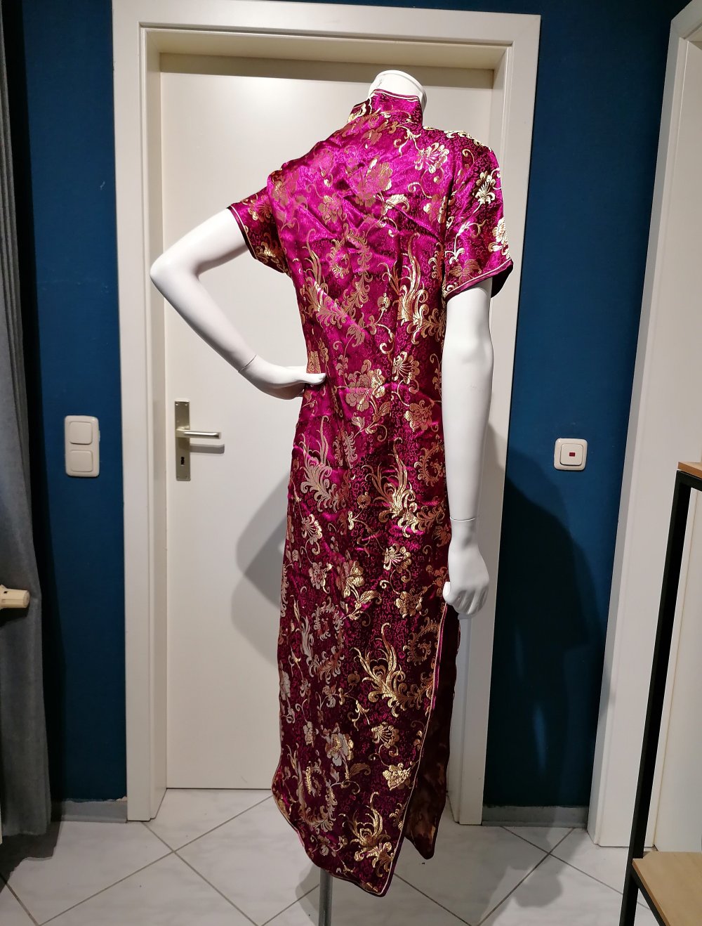Cheongsam Kleid, Gr. XL