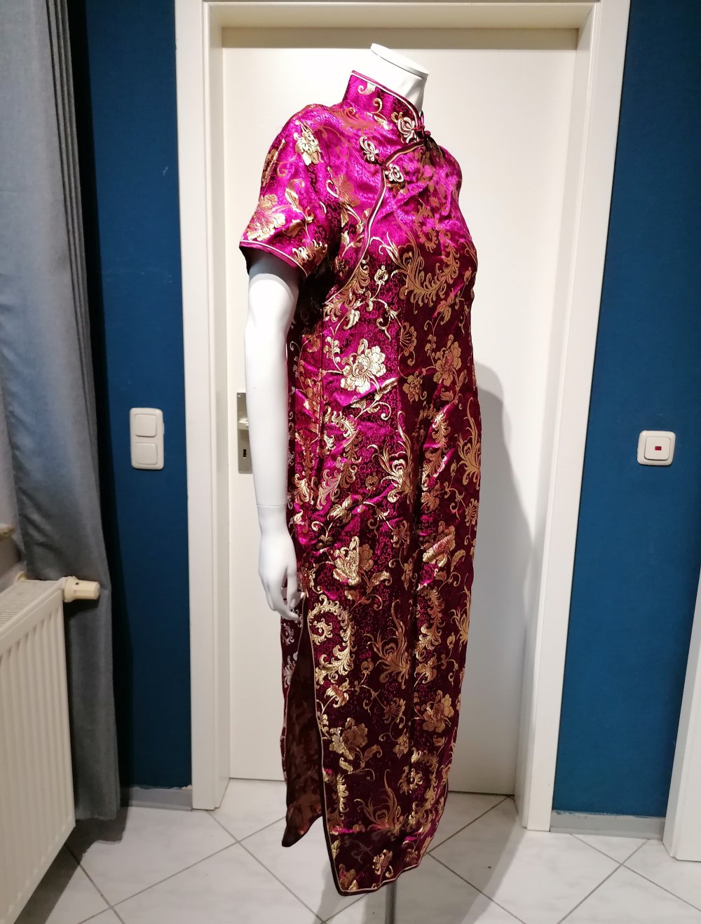 Cheongsam Kleid, Gr. XL
