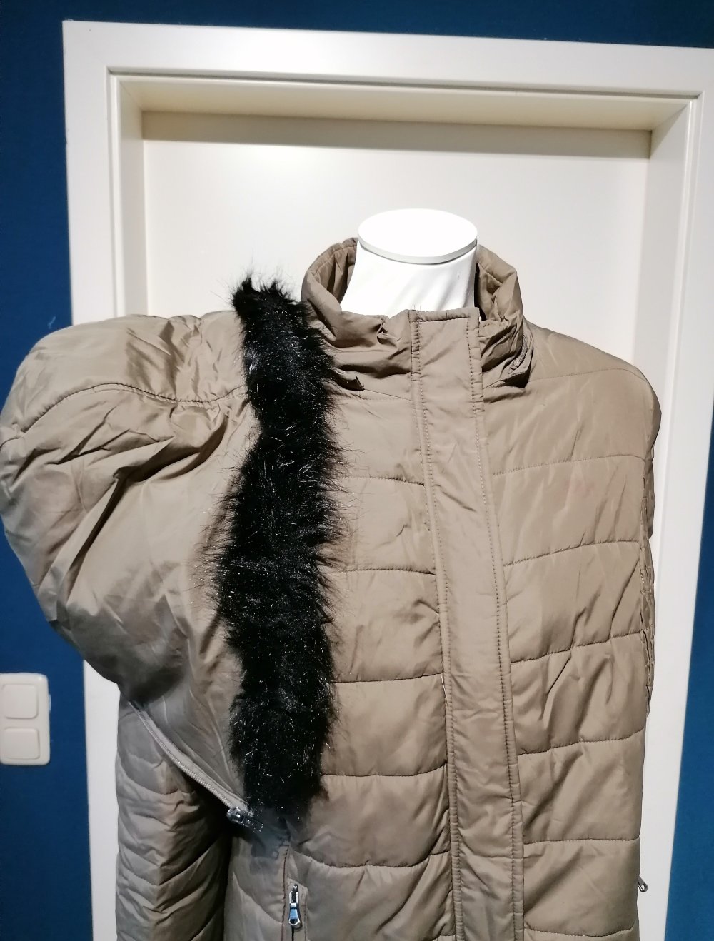 Schicker lange Parka von Mark Adam, Gr. 46