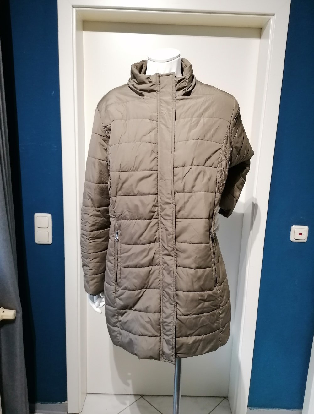 Schicker lange Parka von Mark Adam, Gr. 46