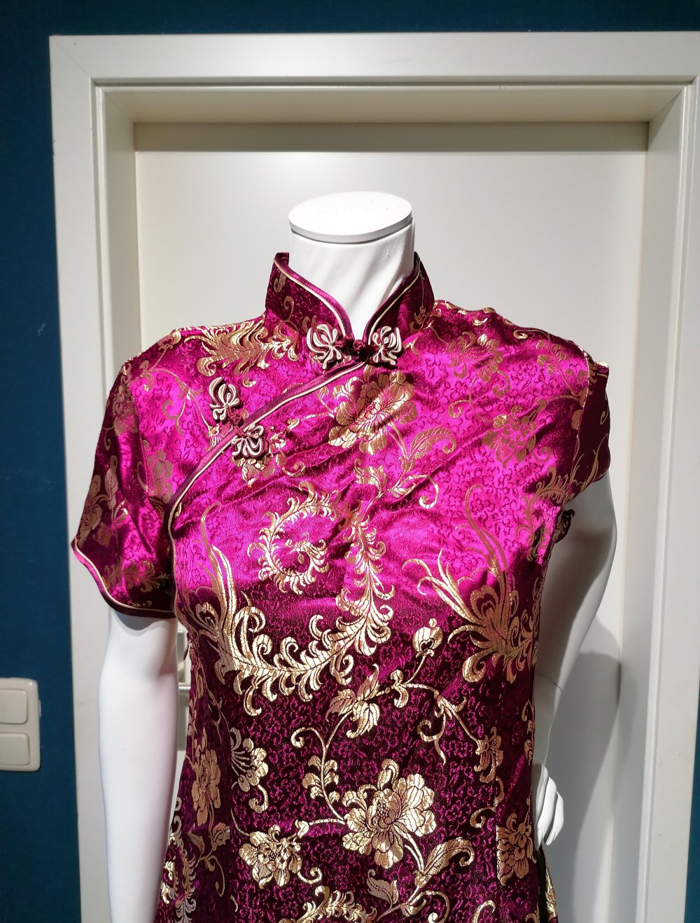 Cheongsam Kleid, Gr. XL