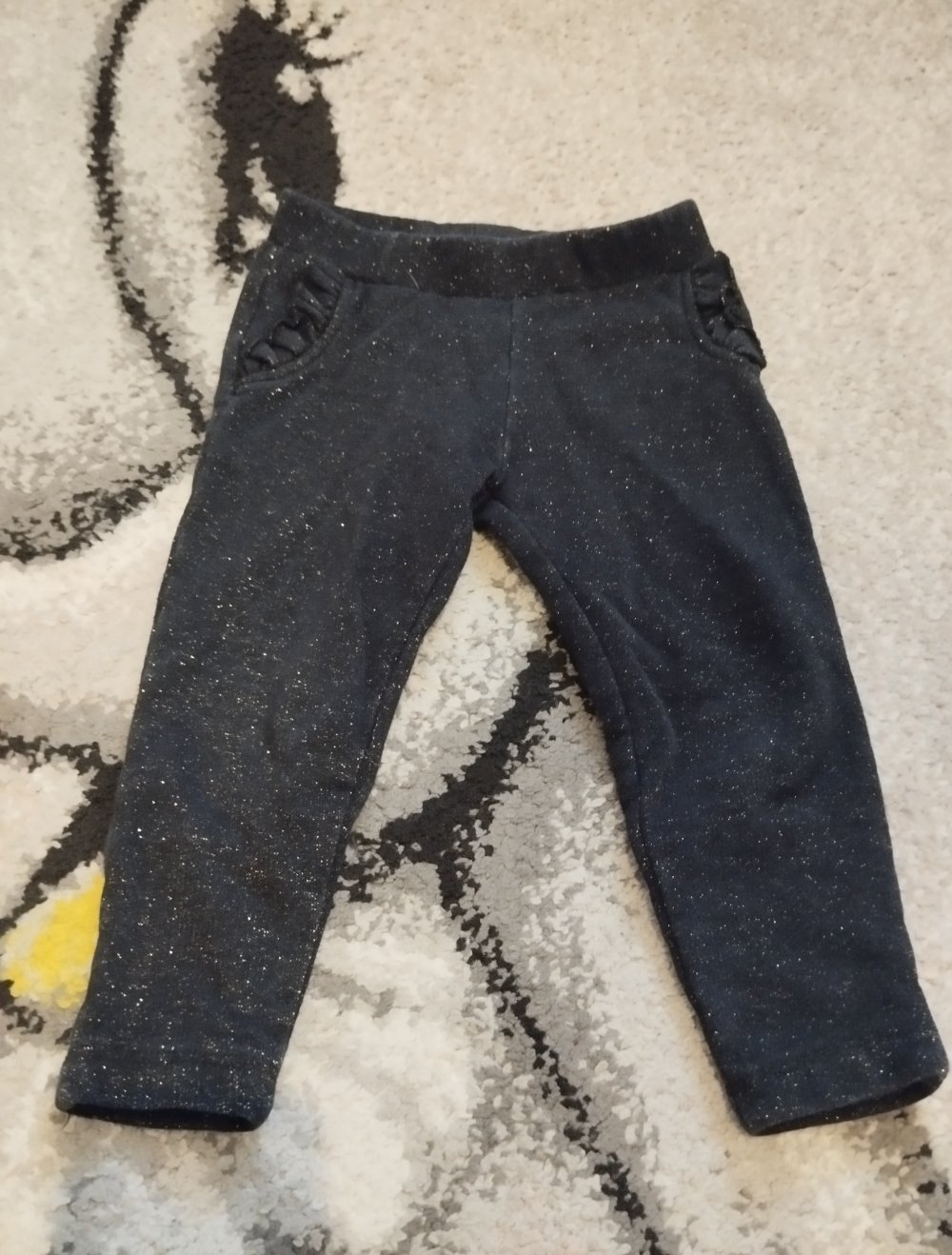 Schöne Glitzer Leggins Gr.92