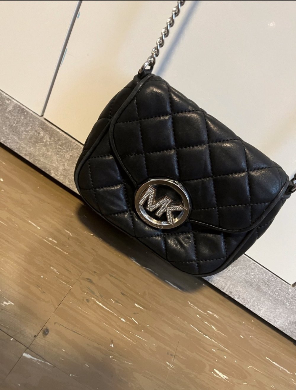 Michael Kors Tasche mit Glitzerseine