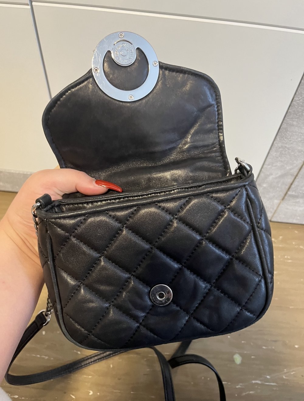 Michael Kors Tasche mit Glitzerseine