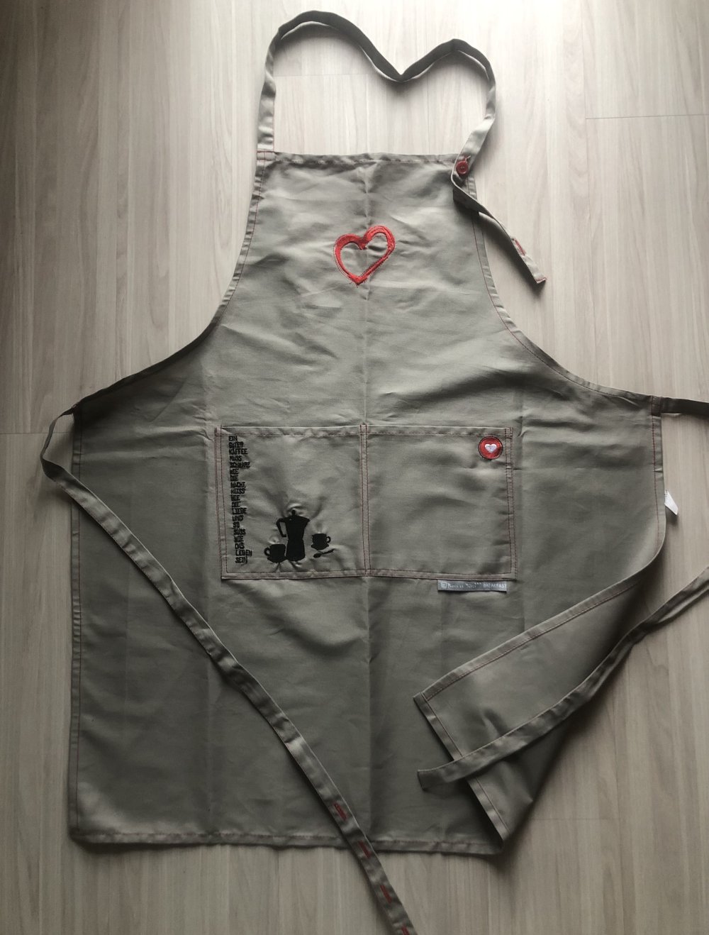 Schürze raeder Design Breakfast