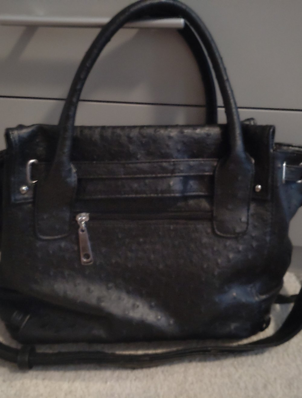 NEU schwarze Handtasche