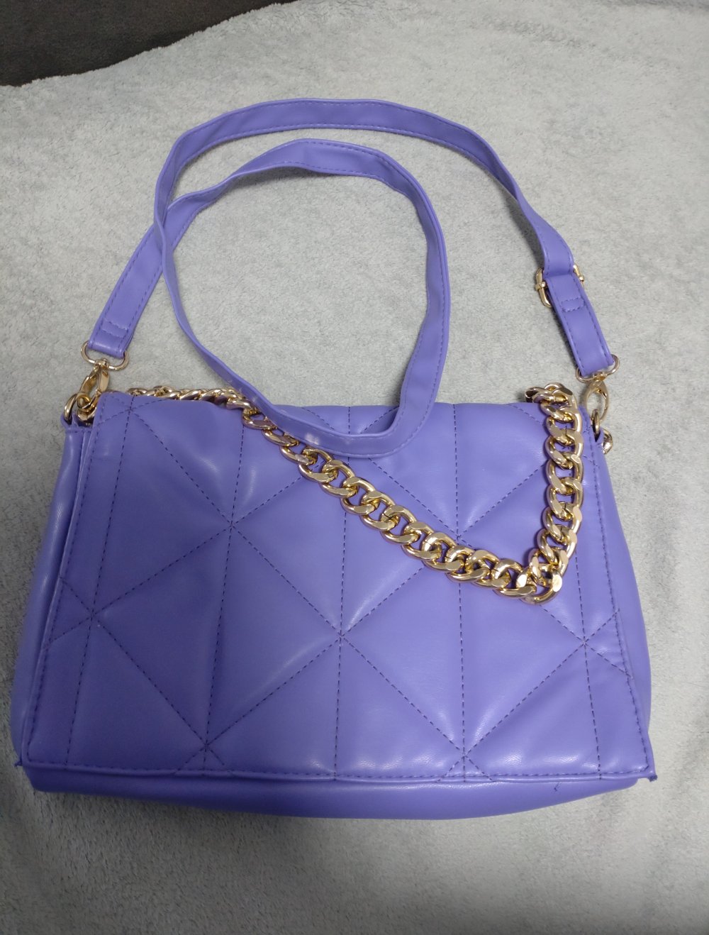 Handtasche lila neuwertig