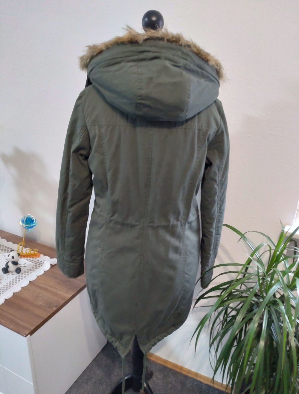 NEU Winterparka mit Teddyfell