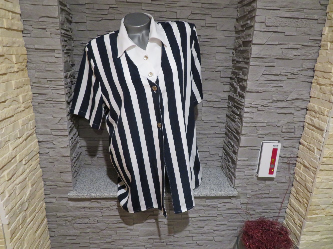 Damen Vintage Bluse Blusenjacke Größe 46 von Your Sixth Sense (R249)