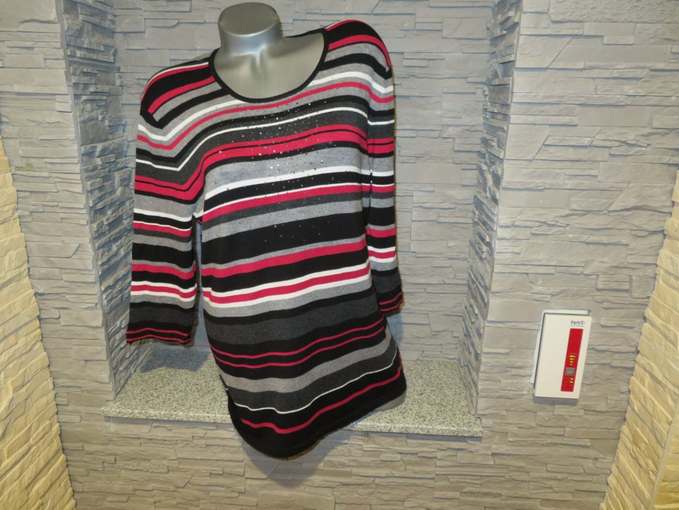 Leichter Damen 3/4 Arm Pullover Größe L/XL von Gerry Weber (Nr9)