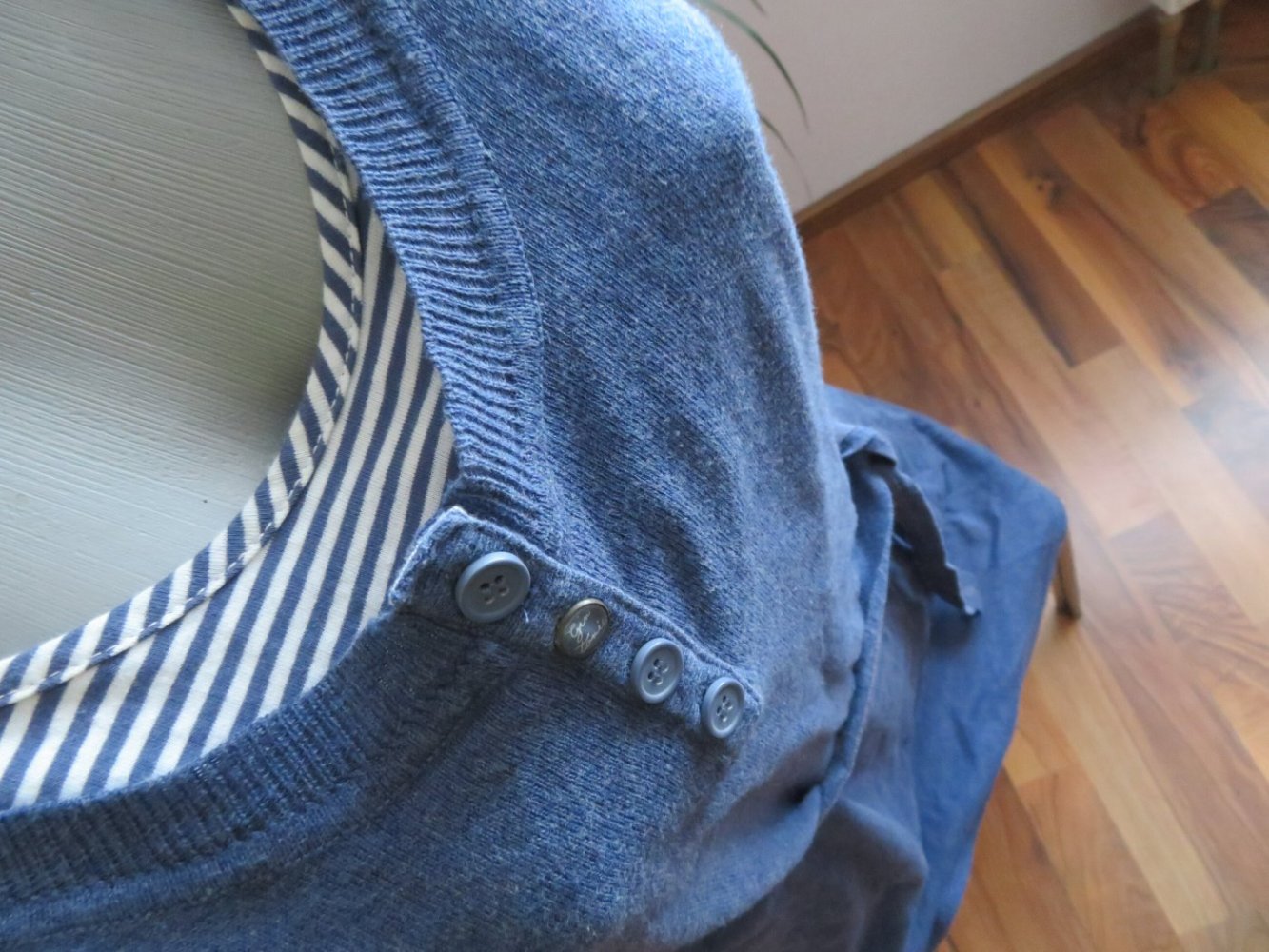 Damen long Pullover Kurzarm Größe L/XL von Gin Tonic (Nr30) 