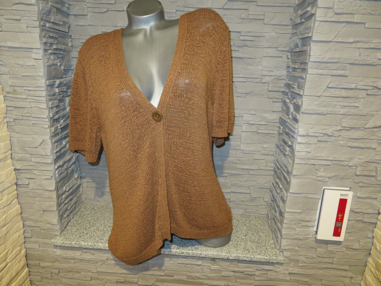 Damen kurzarm Strickjacke Größe XL von katestorm  (11)