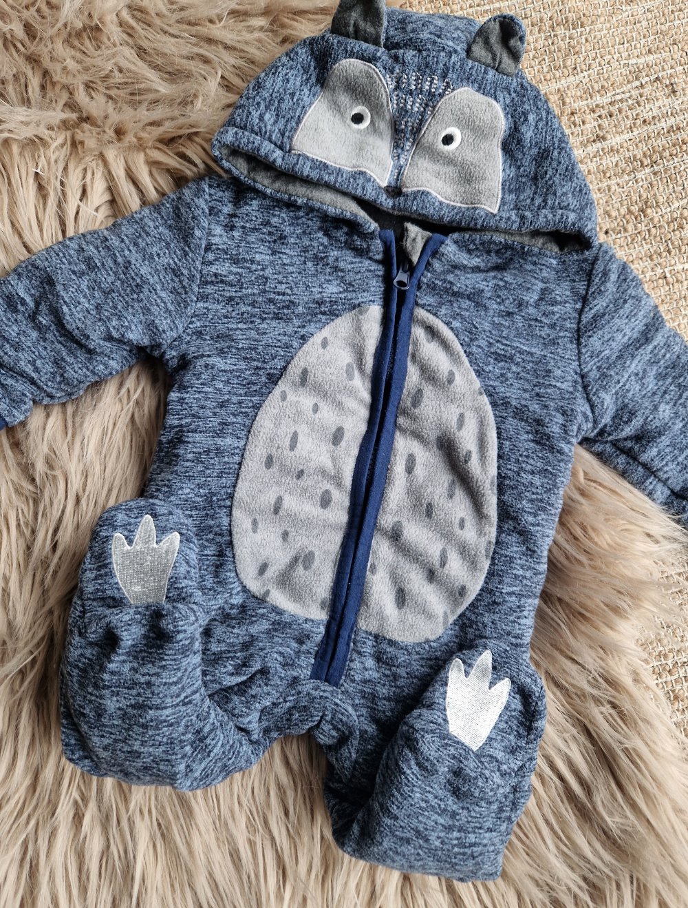 wagenanzug warm wolf 68