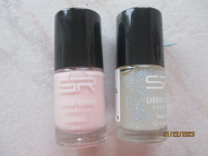 nagellack rose und nagellack glitzer neu zu verkaufen 