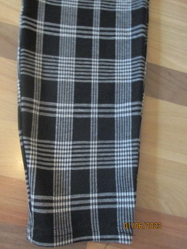 damen stoffhose kariert gr. 48 