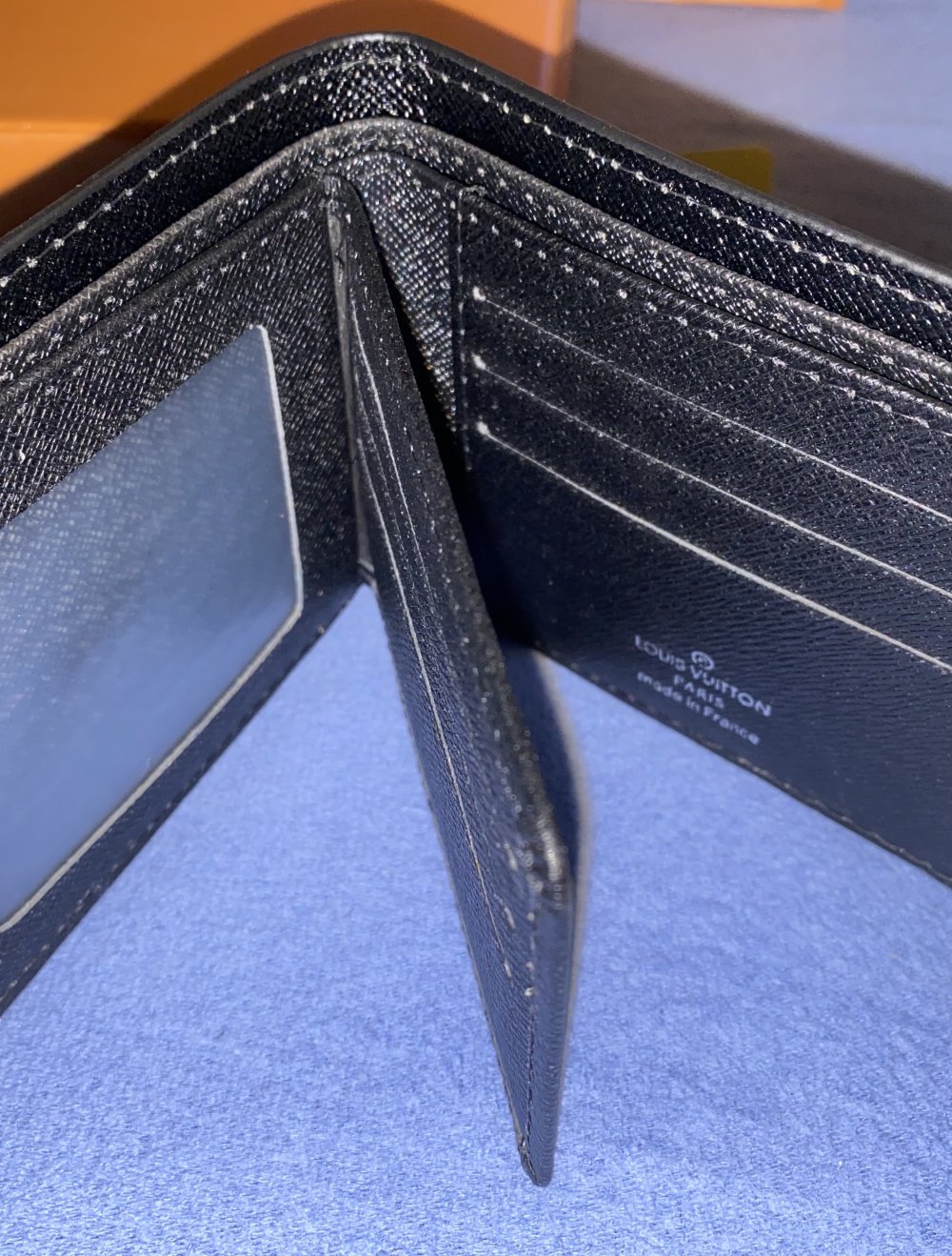 Louis Vuitton Gürtel und Portmonee