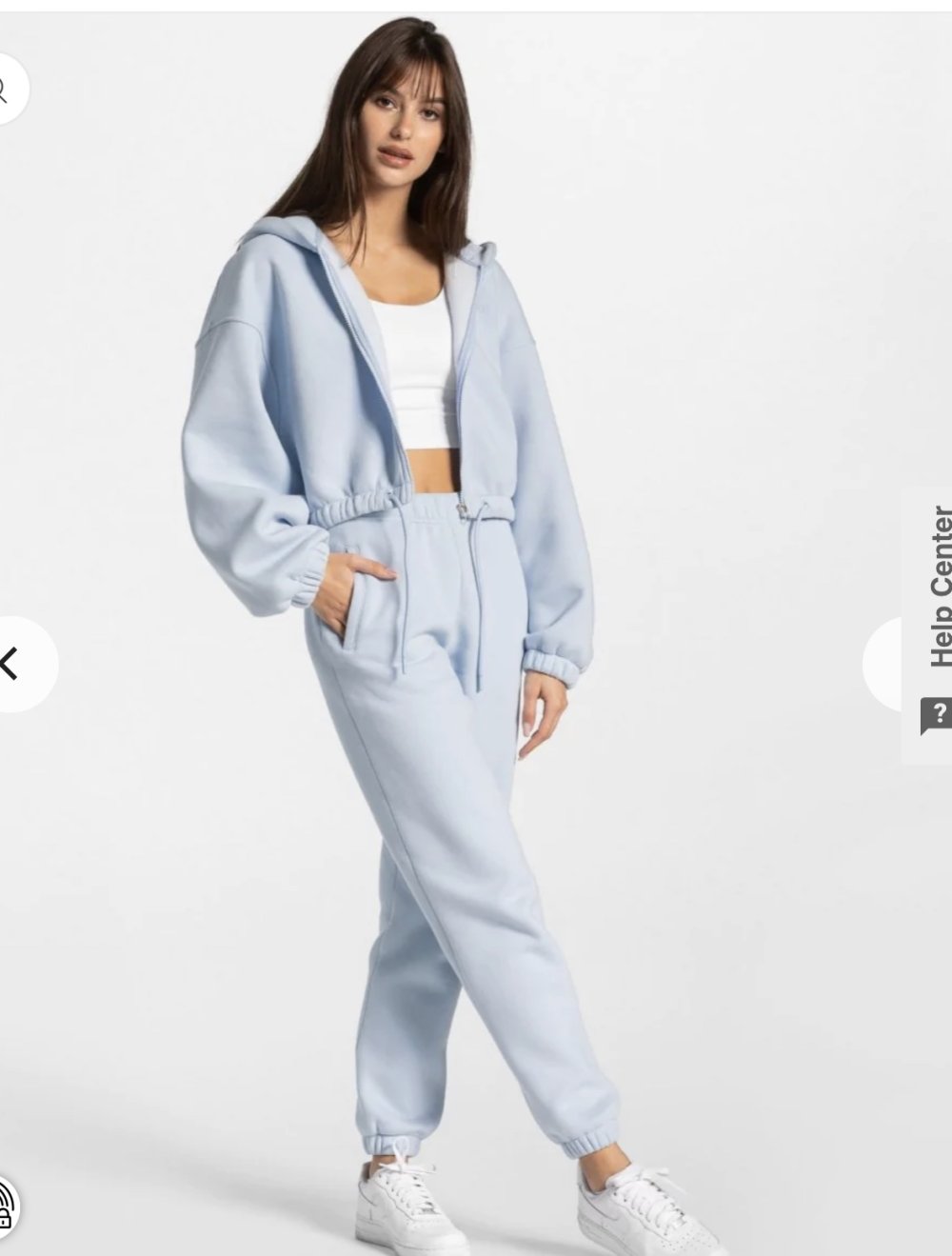 Iconic Oversized Zip Hoodie 