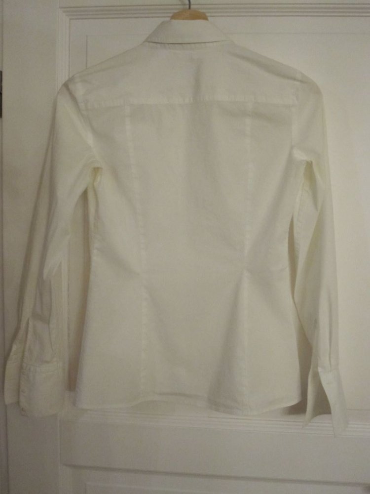 Hugo Boss Bluse weiß Gr. 34