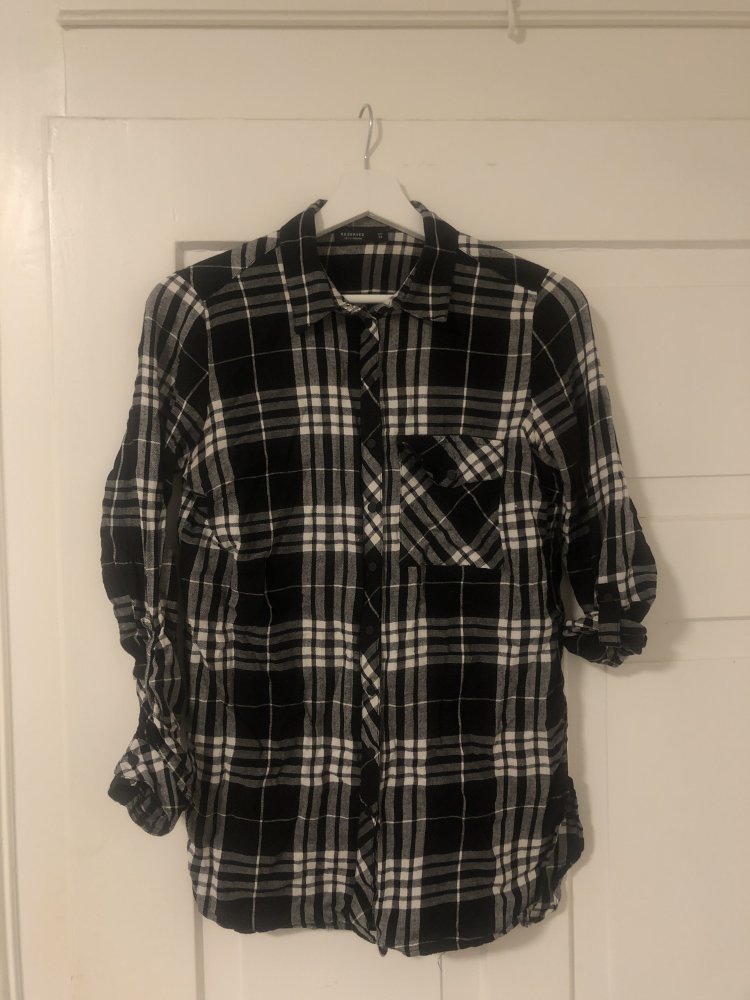 Karierte Hemdbluse 