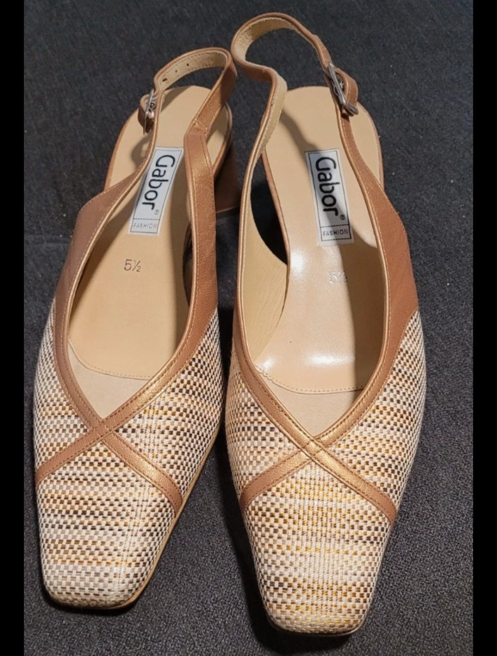 Pumps mit offener ferse