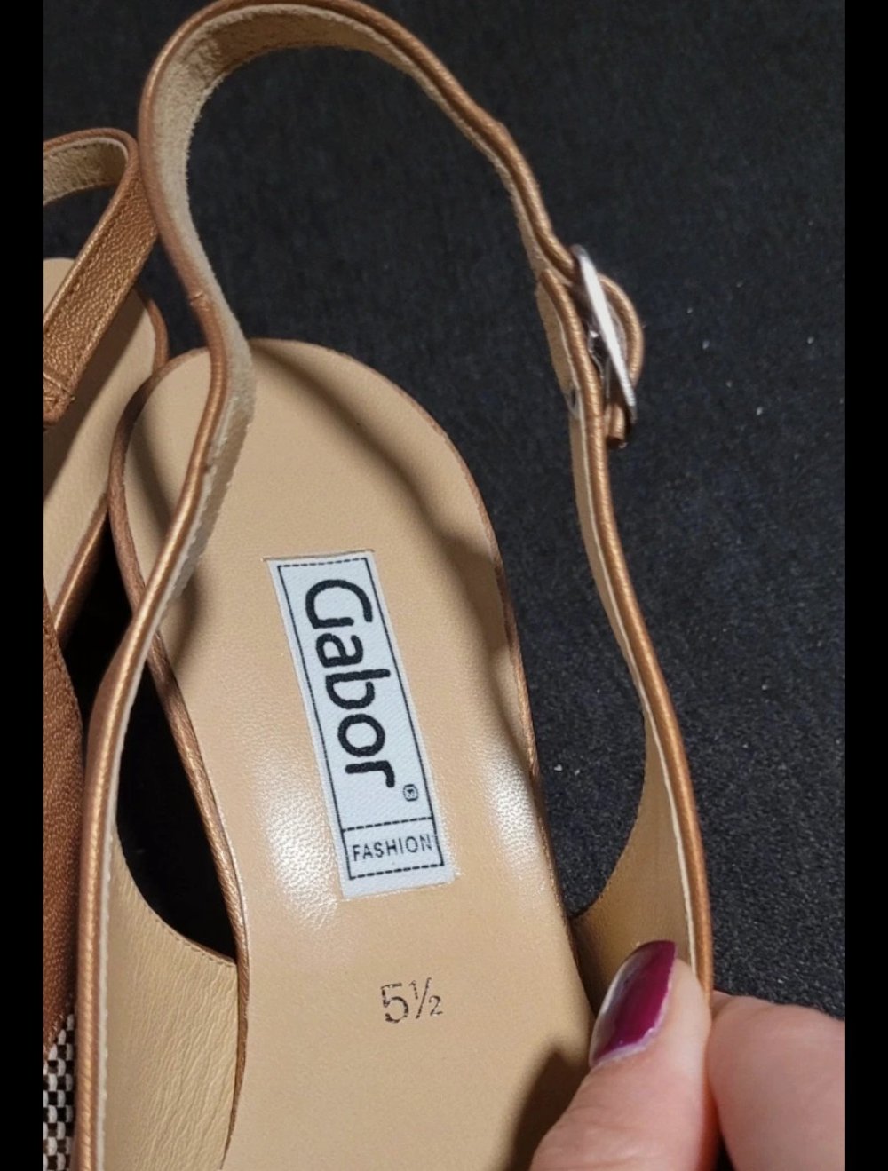 Pumps mit offener ferse