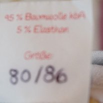 Wendeshirt Langarmshirt Shirt ohne vorn und hinten egal wie rum Gr. 80 86 kbA Baumwolle