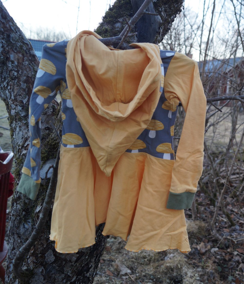 Zwergenkleid mit Drehrock Kleid Drehkleid Gr. 80 86