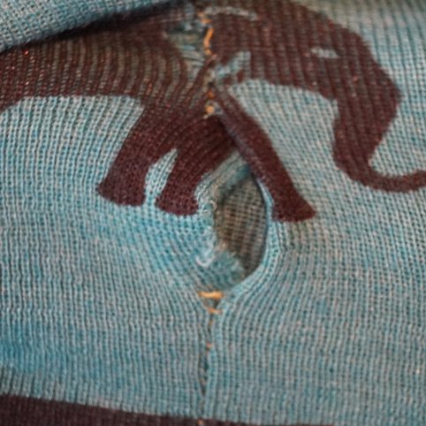 wärmende kuschelige mitwachsende Hose aus Schurwollfrottee mit Wolle Seide Bündchen kbT auch windelfrei geeignet Gr. 50 56 62 evtl. auch 68